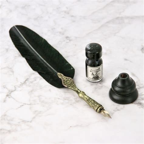 Paper Quill Fountain Pen Inkwell, Pen Transparent, 43% OFF