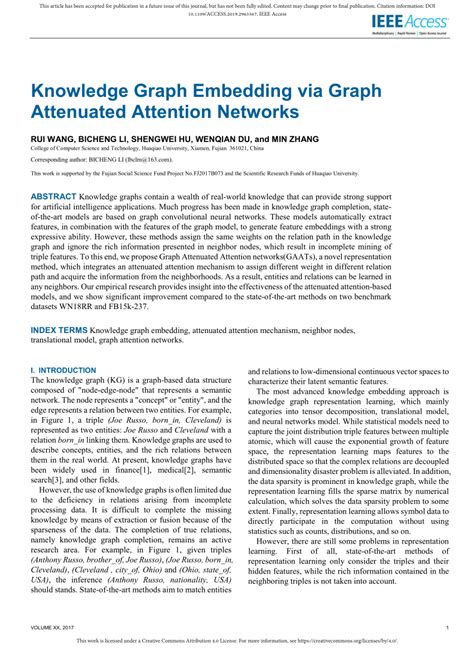 (PDF) Knowledge Graph Embedding via Graph Attenuated Attention Networks