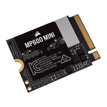 Corsair MP600 MINI 1TB M.2 (22x30) PCIe Gen 4 NVMe SSD (Perfect for Steam Deck/ROG Ally ...