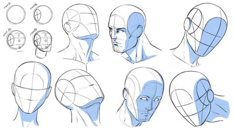 How to Draw Heads at Various Angles - Reference by robertmarzullo ...