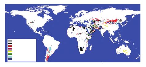 Global distribution of saline soils. | Download Scientific Diagram