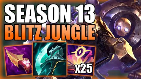 BLITZCRANK JUNGLE BECAME A BEAST AFTER THE S13 CHANGES! - Best Build/Runes Guide League of ...