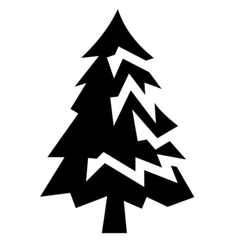 Pine tree icon | Game-icons.net