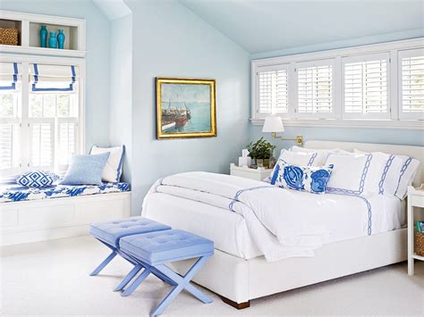 50 Beautiful Blue Bedroom Ideas To Create A Soothing Space | Coastal bedrooms, Best bedroom ...