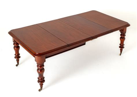 Victorian Dining Table Mahogany 2 Leaf Extending 1860
