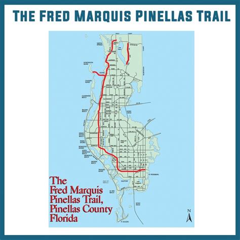 Pinellas Trail Map Florida | Free Printable Maps