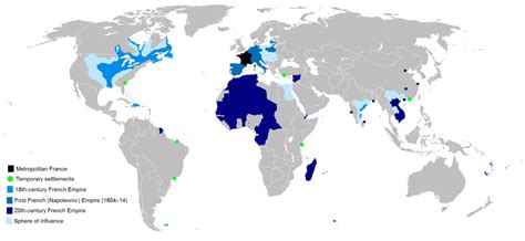 All countries invaded by France - Vivid Maps