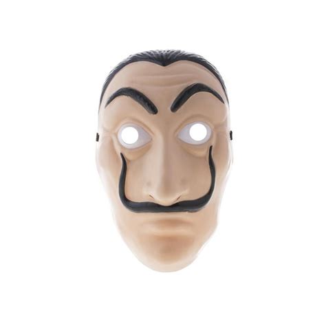 Buy Only 1 Money Heist Dali Mask-Unisex Costume Salvador Dali Mask for ...