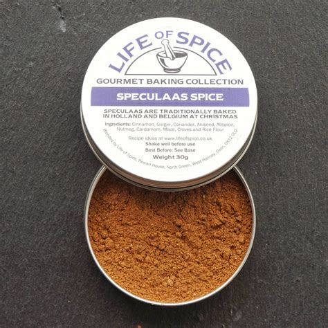 speculaas gourmet baking spice by life of spice | notonthehighstreet.com