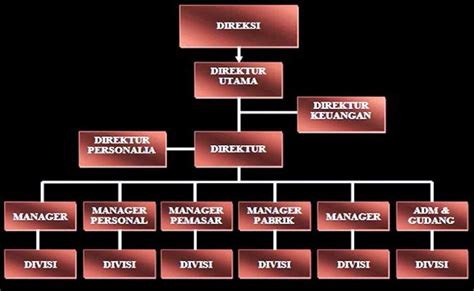 Struktur Organisasi Perusahaan dan Tugas Tiap Posisi Jabatan | diedit.com