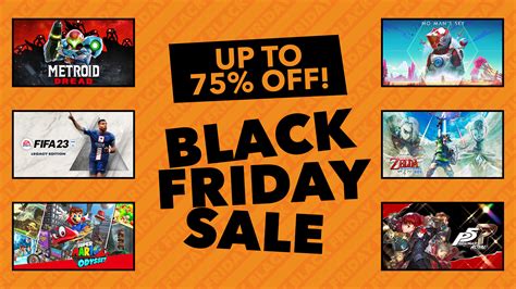 Switch European eShop Black Friday Sale with Game Deals Begins