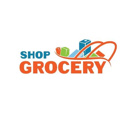 Premium Vector | Grocery Shopping Business Commerce Logo Design Template | Grocery store design ...