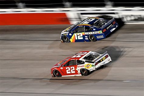 WATCH: Ryan Blaney Wins Consecutive Races at Talladega by 'Fraction of a Second' - EssentiallySports