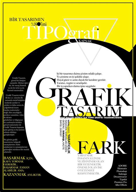 Tipografik afiş tasarımı | Tipografi tasarımı, Tipografik tasarım ...