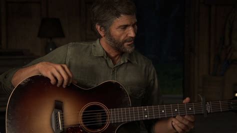 THE LAST OF US 2 - Joel Plays Guitar For Ellie / Joel Sings To Ellie ...