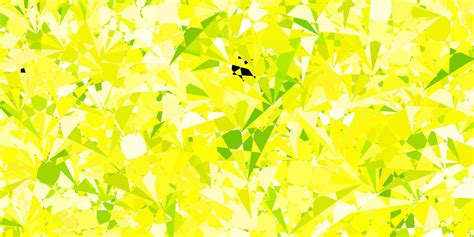 Dark Green, Yellow vector pattern with polygonal shapes. 19028361 Vector Art at Vecteezy