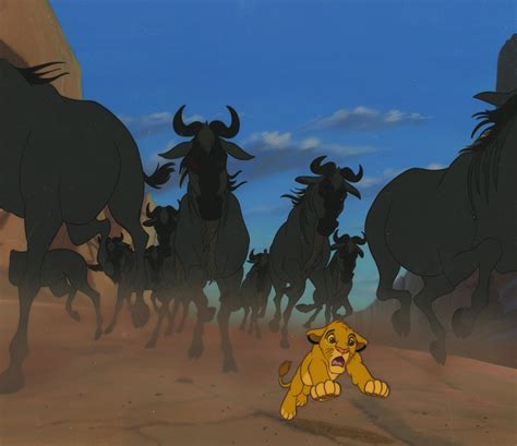 Lion King Book Art Cel & Background - ID: aprlionking18038 | Van Eaton ...