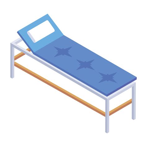 Hospital Bed Furniture 2836503 Vector Art at Vecteezy