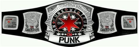 CM Punk Version (Fan Content) of the WWE Spinner Belt I apologize that ...