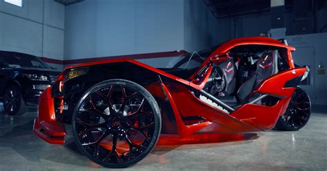 Check out Luis Fonsi's Custom Polaris Slingshot