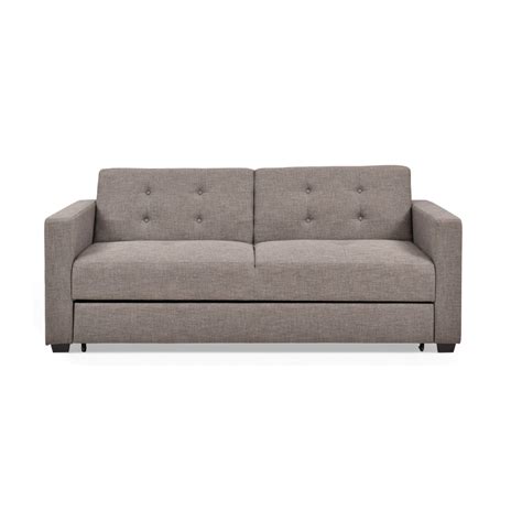 Alannah Small Double Sofa Bed With Storage Drawer Grey - Sofa Beds - Meubles