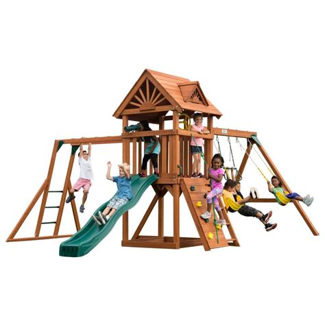 Swing-N-Slide Playsets DIY Sky Tower Plus Complete Wooden Outdoor ...