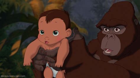 *BABY TARZAN & KALA ~ Tarzan, 1999 | Disney | Pinterest | Baby tarzan ...