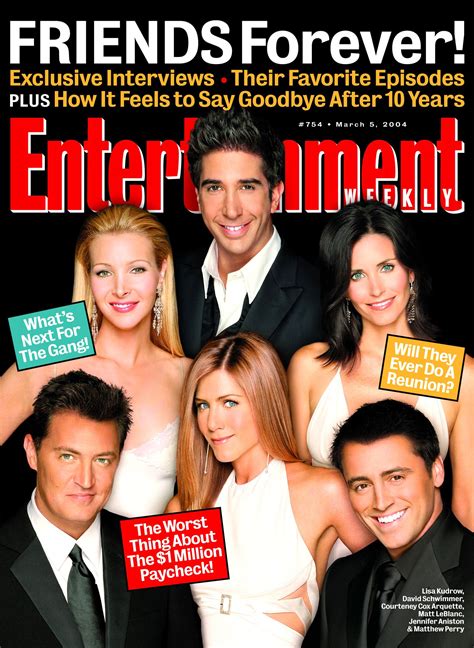 Every 'Friends' EW cover ever | Entertainment weekly, Friends tv, Friends tv series