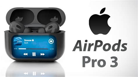 AirPods Pro 3 Release Date and Price - NEW SCREEN ON FRONT LEAK! - YouTube