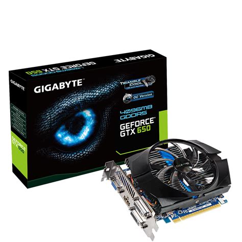 GeForce GTX 650 1GB 128Bit GDDR5 GTX650-1GDD5 GPU Graphics Card DVI HDMI VGA USA ...