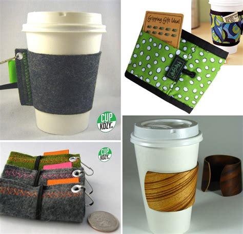 Reusable Coffee Sleeves to Save the Earth - At Home with Kim Vallee