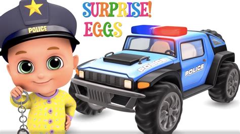 Police Car Chase | Cartoon police cars for kids | Jugnu Kids nursery ...