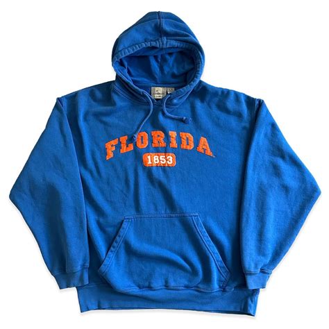 Vintage Florida University Hoodie Condition - Good... - Depop