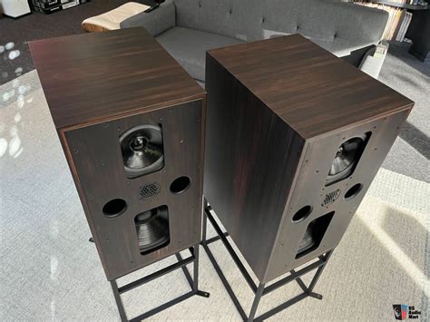 Graham Audio LS5/5 speakers in Ebony with stands Photo #4734436 - US Audio Mart