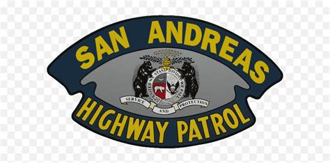 San Andreas Highway Patrol - San Andreas Highway Patrol Badge Png,San Andreas Highway Patrol ...