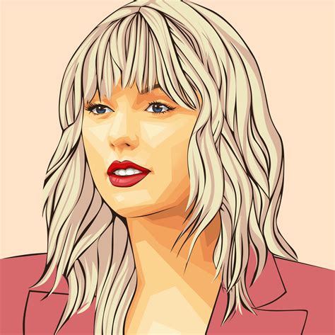 Taylor Swift Vector FanArt | Famous celebrities, Celebrity look alike, Celebrity art