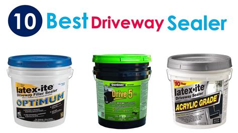 10 Best Driveway Sealer Reviews 2018 - 2022 - YouTube