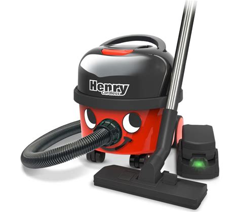 NUMATIC Henry Cordless Vacuum Cleaner - Red Fast Delivery | Currysie