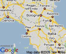 Map of Montecatini Terme, Italy | Hotels Accommodation