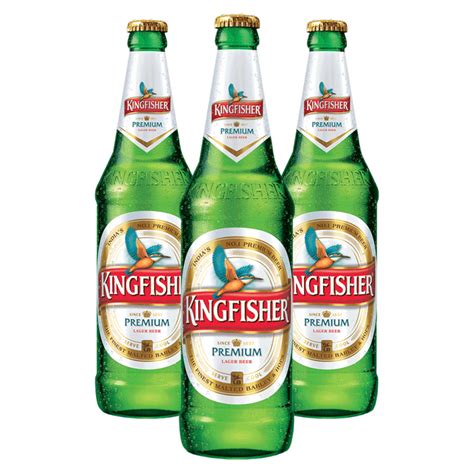 Kingfisher Lager Beer 12x650ml – Front Door Delivery