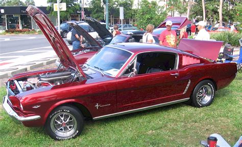 Candy Red 1966 Ford Mustang Fastback