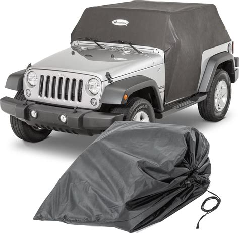 Amazon.com: Quadratec Softbond 5-Layer Cab Cover - Fits Jeep Wrangler JK 2007-2018 - Jeep Cover ...