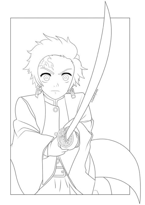 Tanjiro (Demon Slayer) WIP | Anime Art Amino