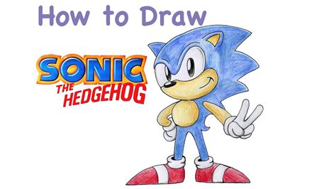 Easy To Draw Classic Sonic