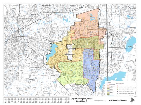 Arlington, TX, council approves new voting districts, map | Fort Worth Star-Telegram