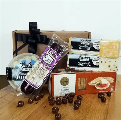 Meat and Cheese Gift Boxes – Stensland Family Farms