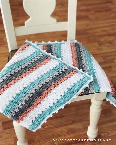 Crochet Blanket Pattern: A Quick & Simple Pattern - Daisy Cottage Designs