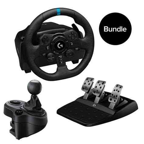 Köp Logitech - G923 Racing Wheel and Pedals & Logitech - Driving Force Shifter for PS5, PS4 and ...