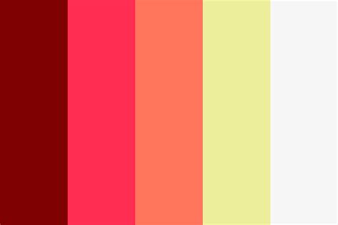 end of august Color Palette