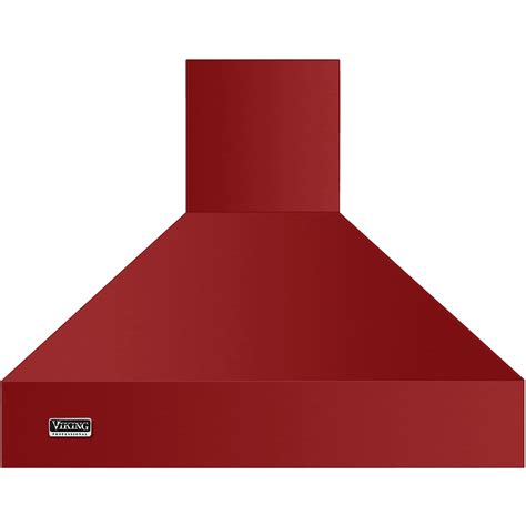 Viking - Professional 5 Series 54" Range Hood - Apple red at Pacific Sales